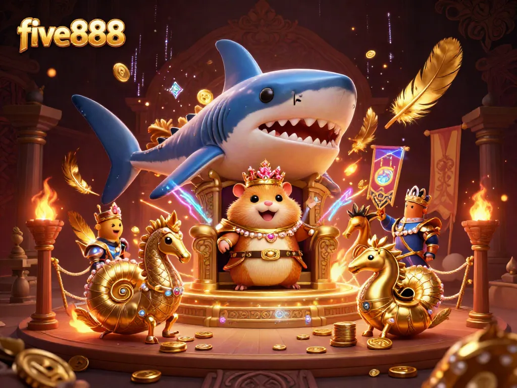 Experience thrilling gameplay and golden jackpots at five888's vibrant gaming arena.