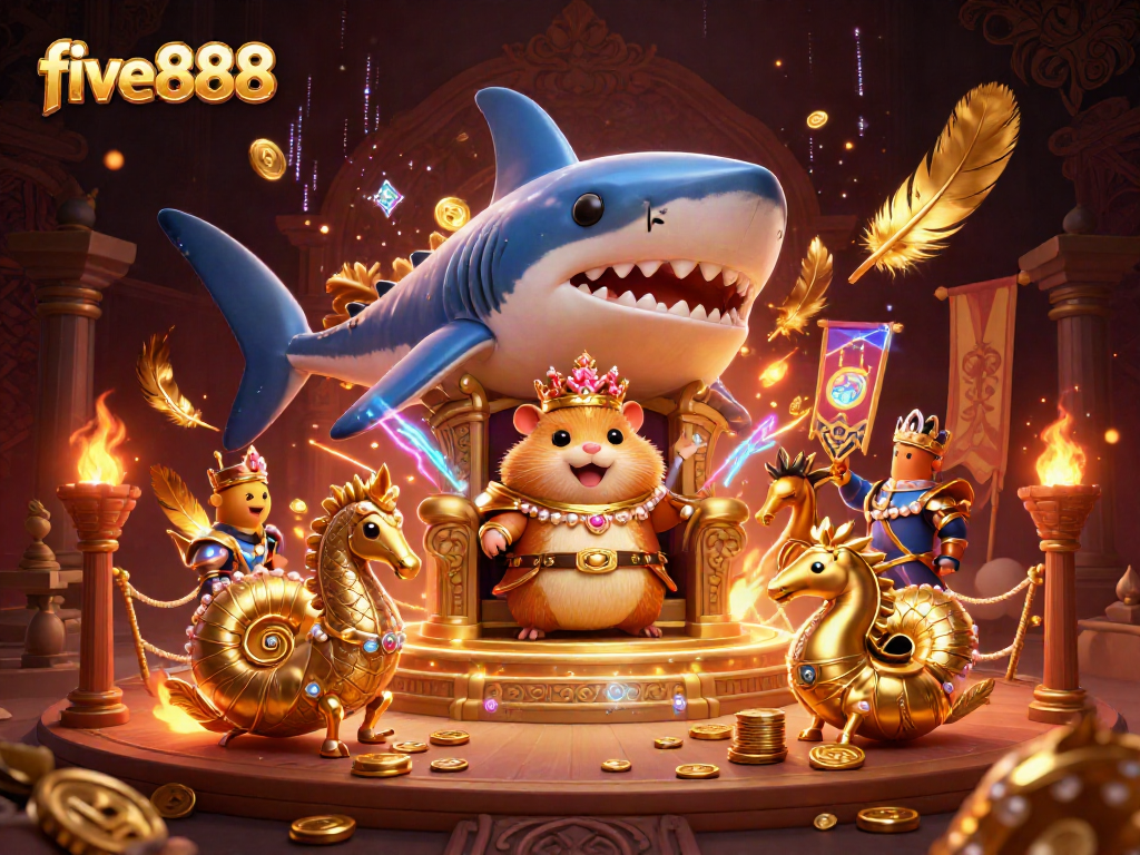 Experience thrilling gameplay and golden jackpots at five888's vibrant gaming arena.