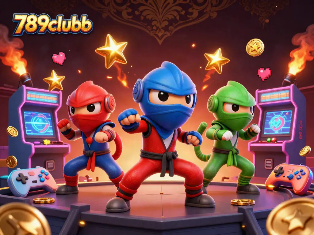Engage in the thrilling atmosphere of 789clubb with chameleons showcasing their skills amidst gaming elements.