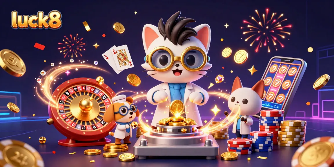 Spin your luck with luck8's thrilling casino adventure featuring vibrant games and prizes!