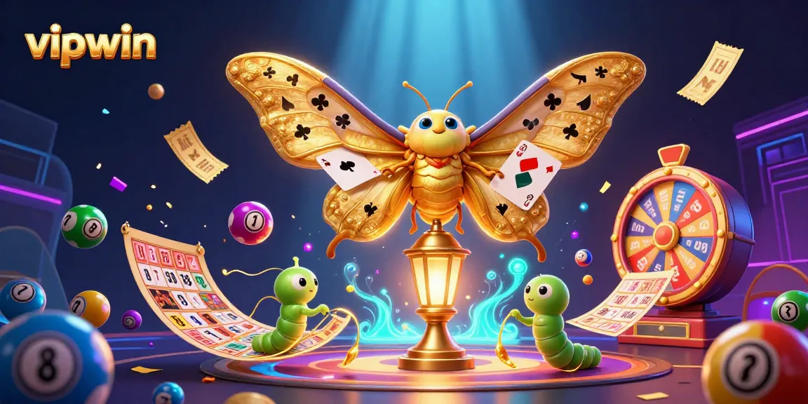 Engage with the thrilling vipwin experience amidst vibrant casino elements, capturing the dynamic world of gaming.