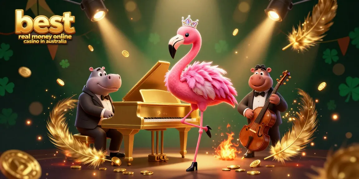 Experience excitement at the best real money online casino in Australia with vibrant characters and rich visuals.