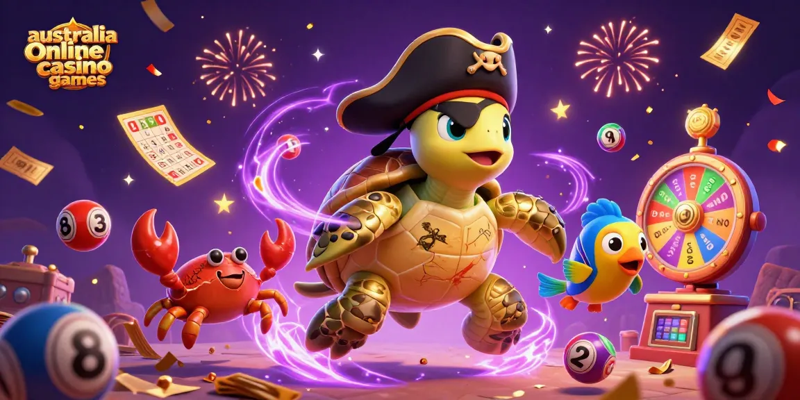 Engage in thrilling australia online casino games with vibrant visuals of spinning wheels and lottery balls.
