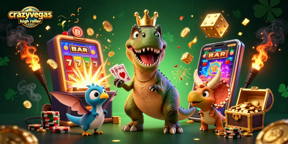 Experience thrilling fun at crazyvegas high roller casinos with vibrant characters and jackpot action.